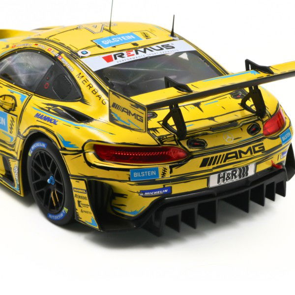Mercedes AMG GT3 Evo #4 HRT Carrera de 24h de Nürburgring 2023 1/18