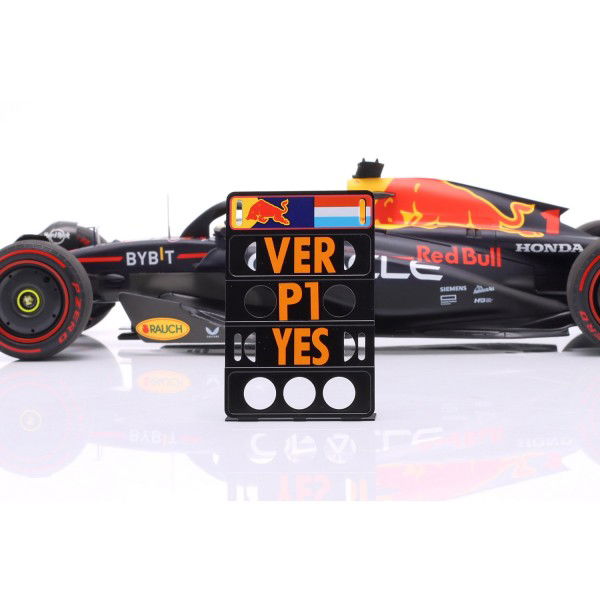 Max Verstappen Oracle Red Bull Racing Sieger Bahrain GP 2023 1:18