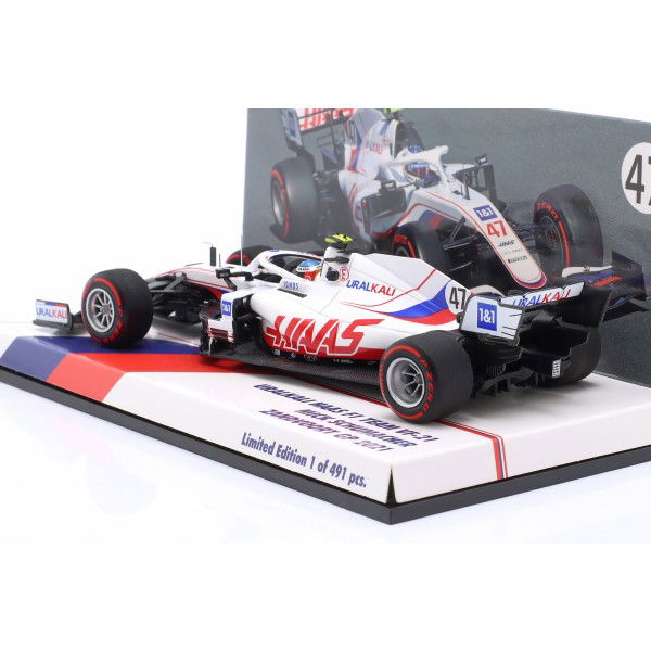 Mick Schumacher Uralkali Haas F1 Team VF-21 Formel 1 Zandvoort GP 2021 1:43