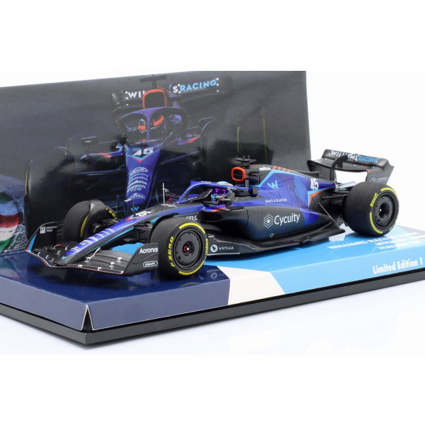 Alexander Albon Williams Racing FW44 Formel 1 Italien GP 2022 1:43
