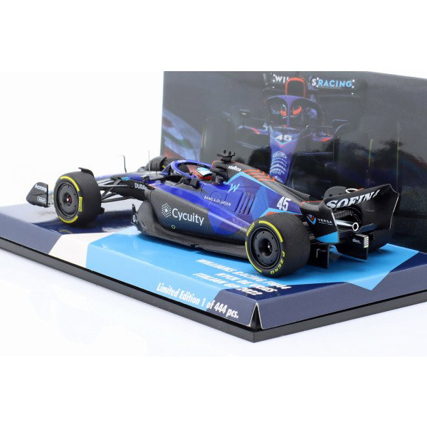 Alexander Albon Williams Racing FW44 Formel 1 Italien GP 2022 1:43