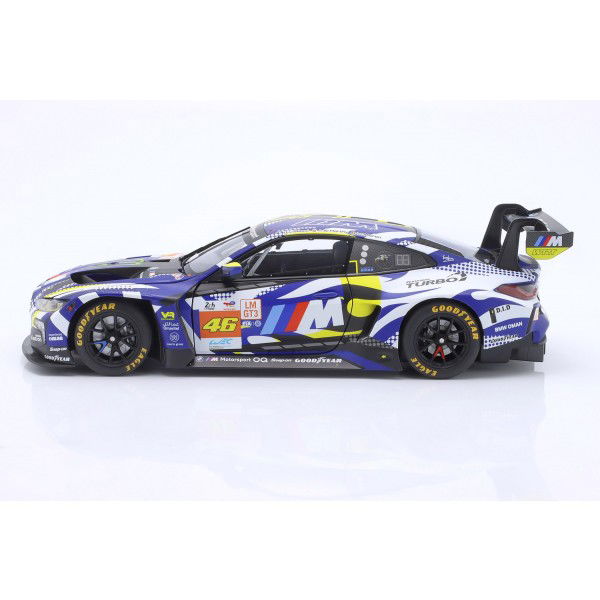 BMW M4 GT3 Team WRT #46 24h LeMans 2024 Rossi, Al Harthy, Martin 1/18