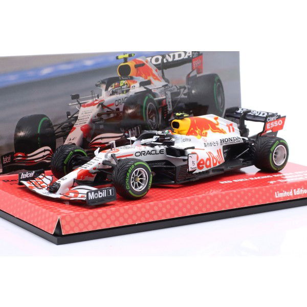 Sergio Pérez Red Bull Racing Honda RB16B Fórmula 1 GP de Turquía 2021 Edición limitada 1/43