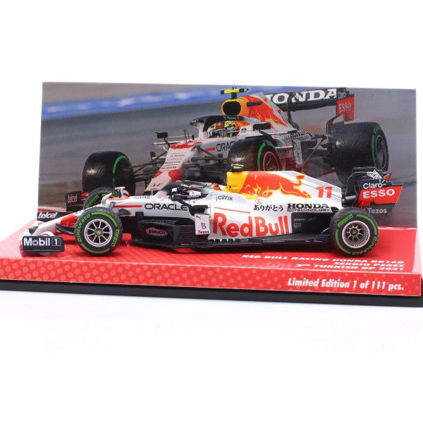 Sergio Pérez Red Bull Racing Honda RB16B Fórmula 1 GP de Turquía 2021 Edición limitada 1/43