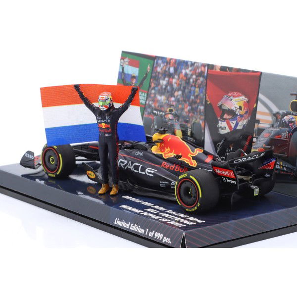 Max Verstappen Red Bull Racing Honda RB18 Formula 1 Winner