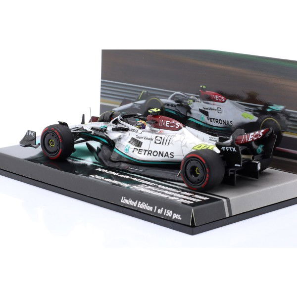 Lewis Hamilton Mercedes AMG Petronas W13 Formel 1 Ungarn GP 2022 1:43