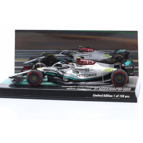 Lewis Hamilton Mercedes AMG Petronas W13 Formel 1 Ungarn GP 2022 1:43