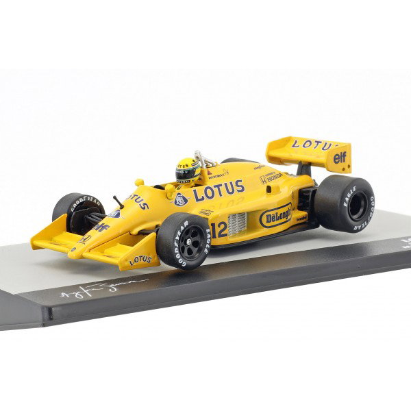 Ayrton Senna Lotus 99T #12 Gewinner Monaco GP Formel 1 1987 1:43
