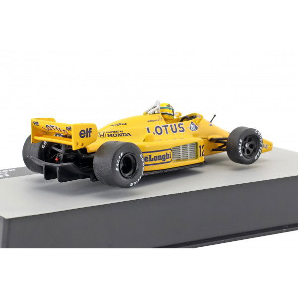 Ayrton Senna Lotus 99T #12 vincitore Monaco GP Formel 1 1987 1/43