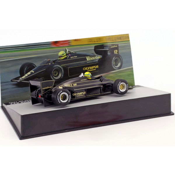 Ayrton Senna Lotus 97T #12 Gewinner Portugal GP Formel 1 1985 1:43