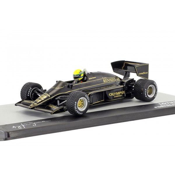 Ayrton Senna Lotus 97T #12 Gewinner Portugal GP Formel 1 1985 1:43