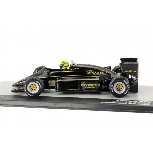 Ayrton Senna Lotus 97T #12 Gewinner Portugal GP Formel 1 1985 1:43