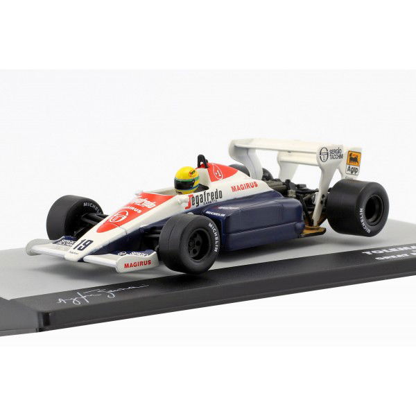 Ayrton Senna Toleman TG184 #19 3rd Großbritannien GP Formel 1 1984 1:43
