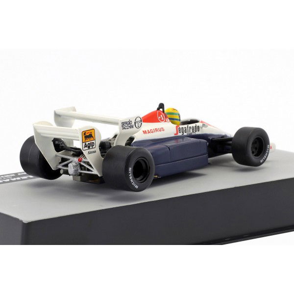 Ayrton Senna Toleman TG184 #19 terzo GP di Gran Bretagna Formula 1 1984 1/43