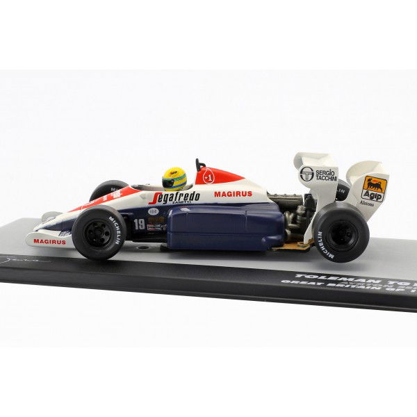 Ayrton Senna Toleman TG184 #19 terzo GP di Gran Bretagna Formula 1 1984 1/43