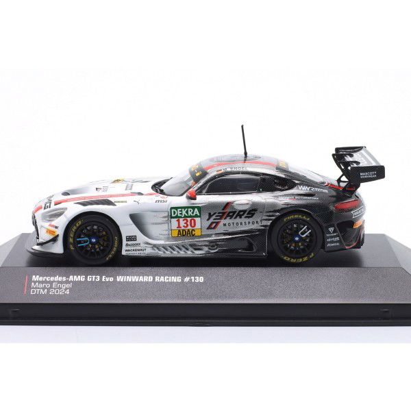Mercedes AMG GT3 Evo Maro Engel #130 Winward Racing DTM 2024 1/43