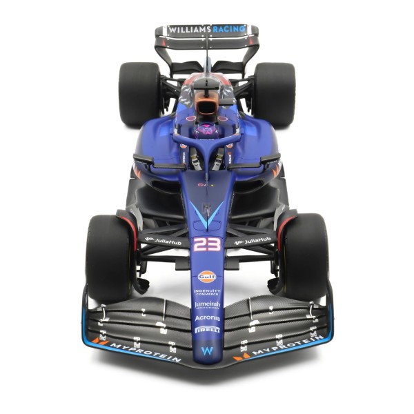 Alexander Albon Williams Racing FW45 Formel 1 Austin GP 2023 1:18
