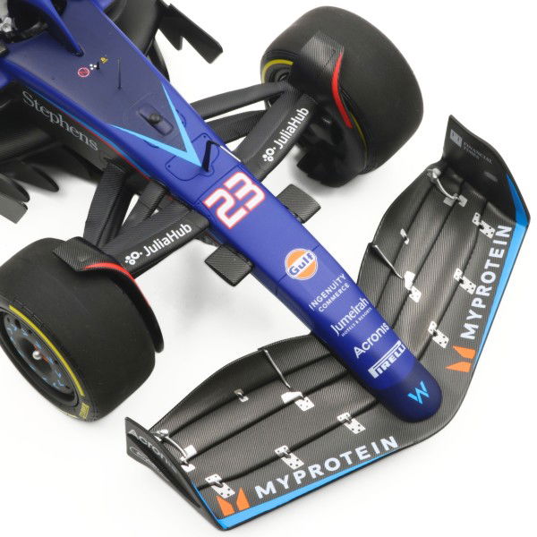 Alexander Albon Williams Racing FW45 Formel 1 Austin GP 2023 1:18