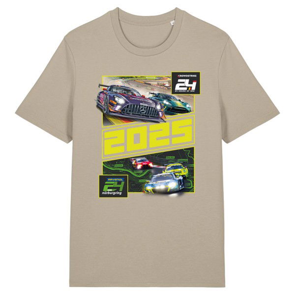 24h Nürburgring/Spa Camiseta gris claro