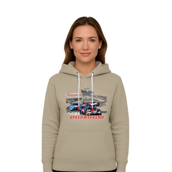 Norisring Felpa con cappuccio Speedweekend grigio chiaro