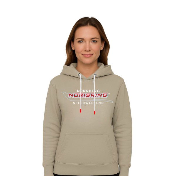 Norisring Sweat à capuche Logo gris clair