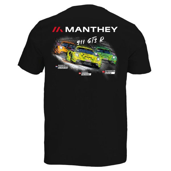 Manthey Camiseta para niños Grello DTM 2025 negro