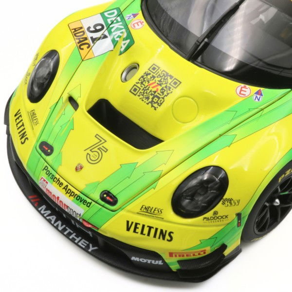 Manthey Porsche 911 GT3 R Preining #91 Sieger DTM Hockenheimring 2023 1:18