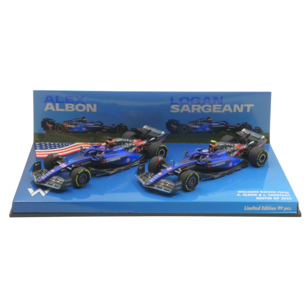 Williams Racing Team FW45 Albon / Sargeant Austin GP 2023 Doppel-Set 1:43