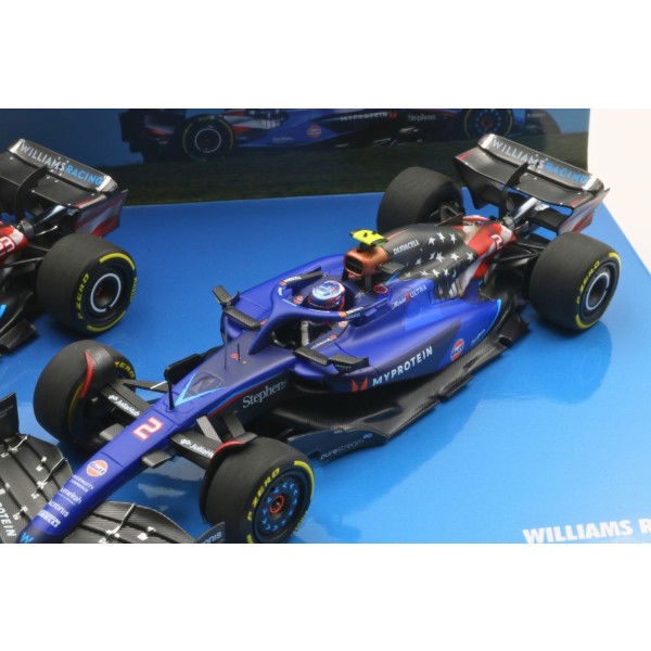 Williams Racing Team FW45 Albon / Sargeant Austin GP 2023 Doppel-Set 1:43