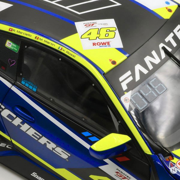 BMW M4 GT3 Team WRT #46 Le Castellet 2024 Rossi, Martin, Marciello 1/18