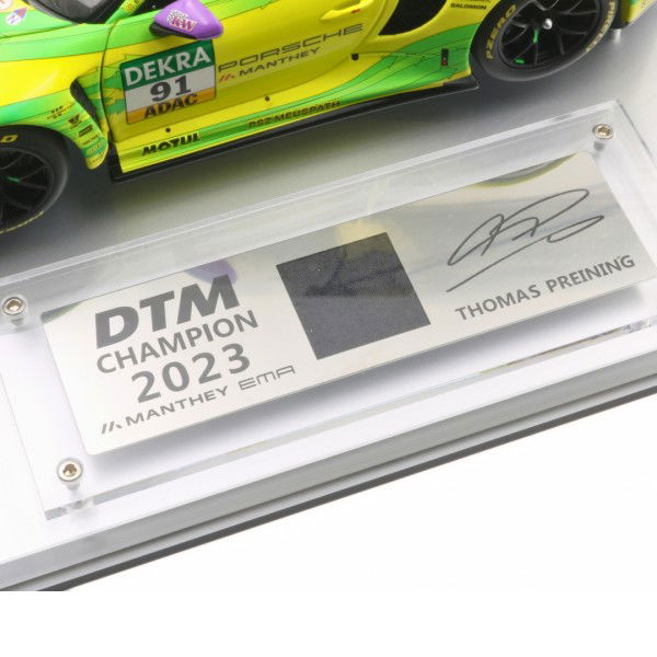 Manthey Porsche 911 GT3 R Preining #91 Sieger DTM Hockenheimring 2023 1:18