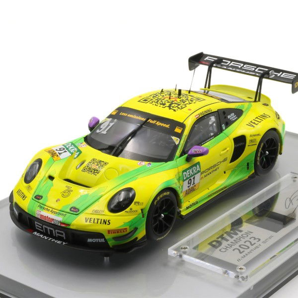 Manthey Porsche 911 GT3 R Preining #91 Sieger DTM Hockenheimring 2023 1:18