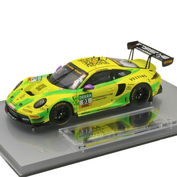 Manthey Porsche 911 GT3 R Preining #91 Sieger DTM Hockenheimring 2023 1:18