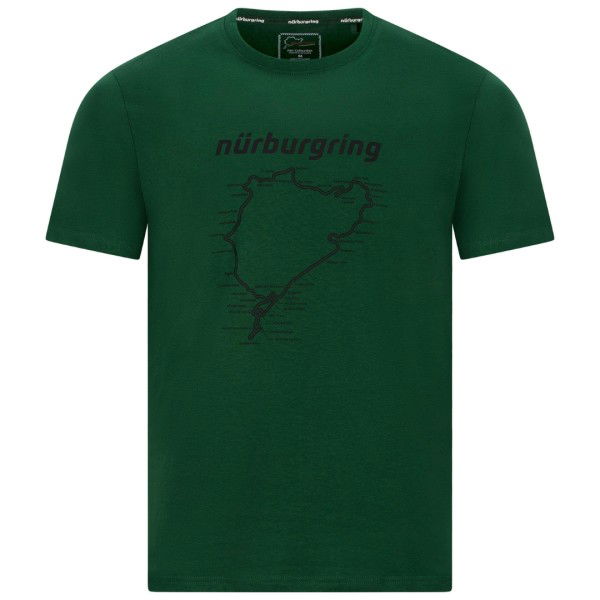 Nürburgring T-Shirt Racetrack green
