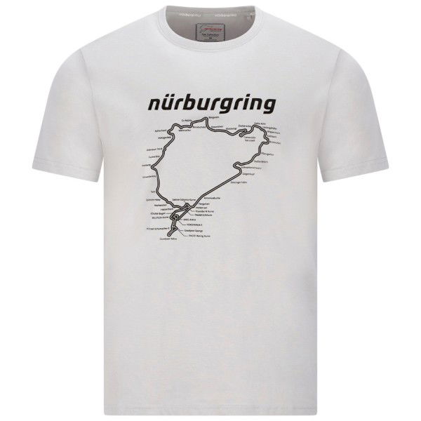 Nürburgring T-Shirt Racetrack gris