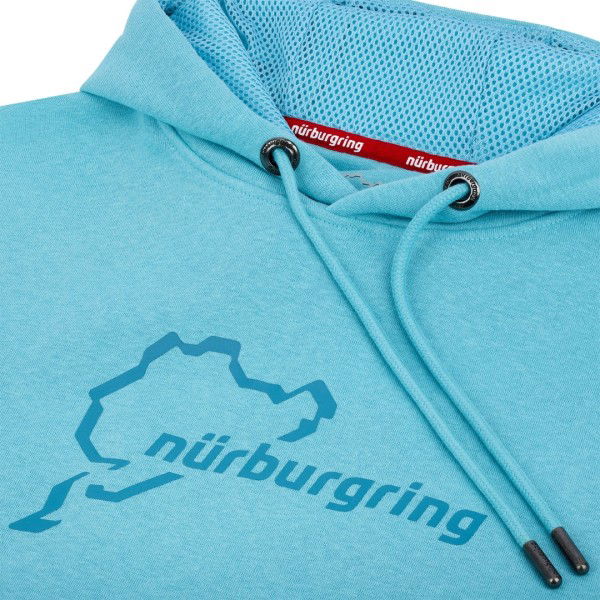 Nürburgring Sweat à capuche Logo bleu