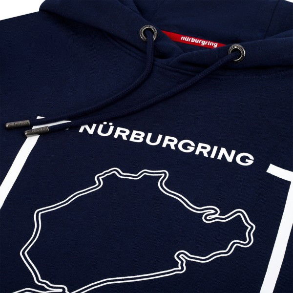 Nürburgring Kapuzenpullover Dynamic blau