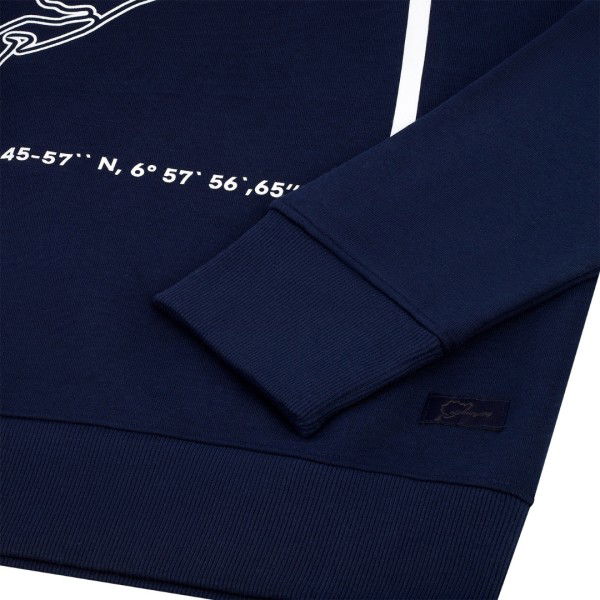 Nürburgring Sweat à capuche Dynamic bleu