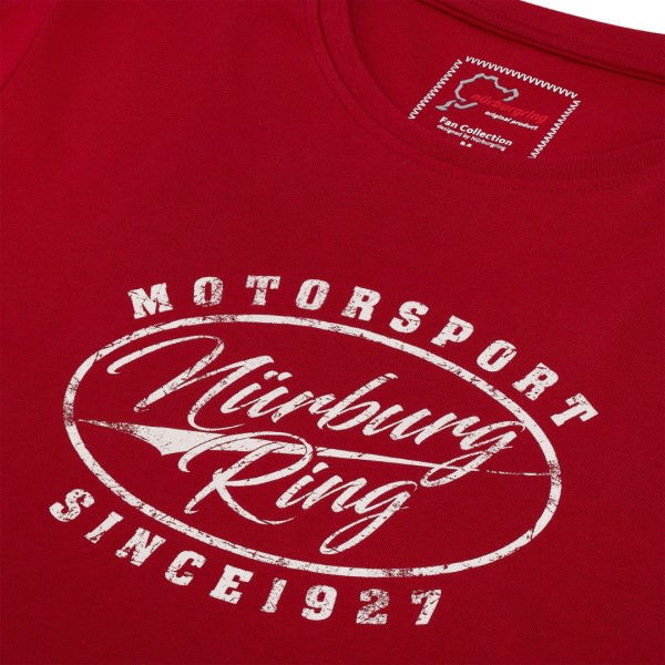 Nürburgring Damen T-Shirt Racing rot