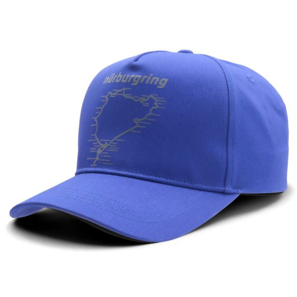 Nürburgring Casquette Racetrack bleu