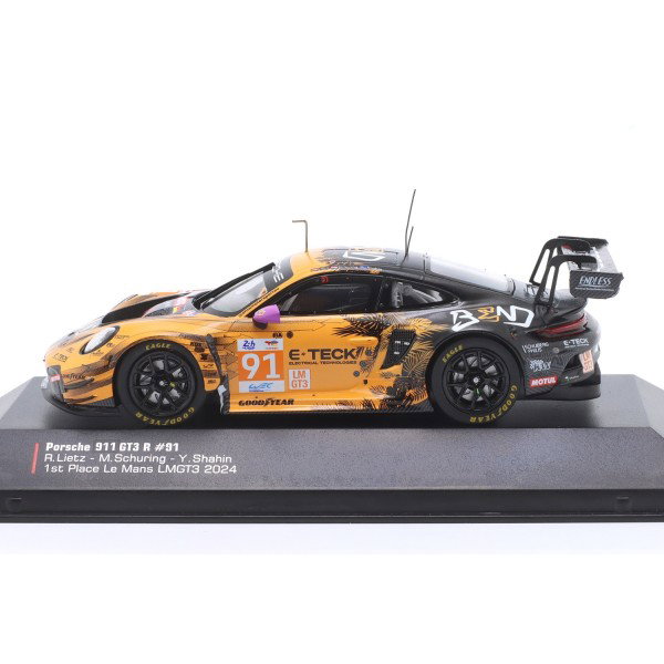 Manthey Porsche 911 GT3 R - Ganador LMGT3 2024 24h Le Mans #91 1/43