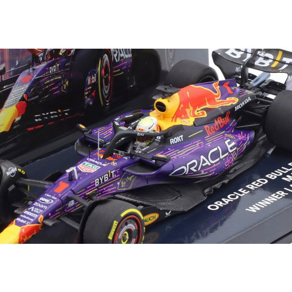 Max Verstappen Oracle Red Bull Racing Sieger Las Vegas GP 2023 1:43