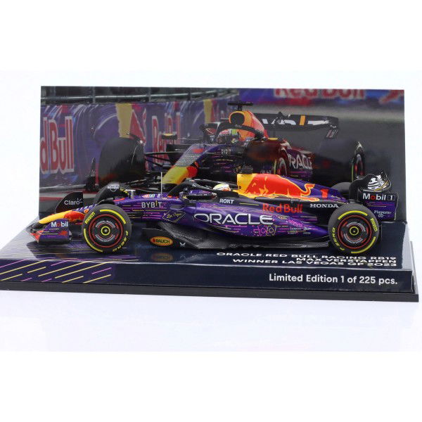 Max Verstappen Oracle Red Bull Racing Sieger Las Vegas GP 2023 1:43