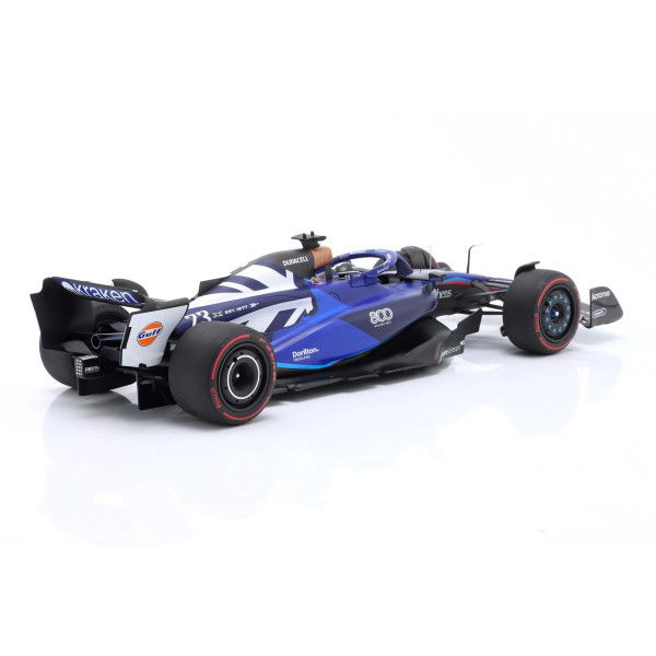Alexander Albon Williams Racing FW45 Formel 1 Silverstone GP 2023 1:18
