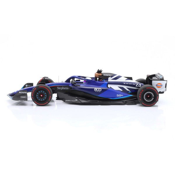 Alexander Albon Williams Racing FW45 Formel 1 Silverstone GP 2023 1:18