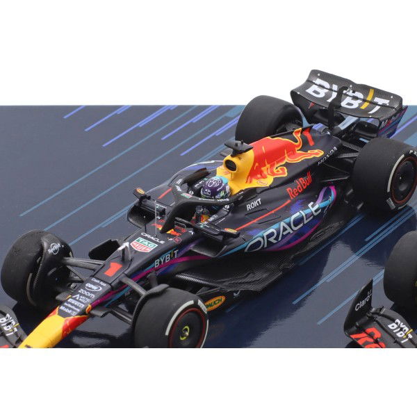 Red Bull Racing Verstappen Sieger Miami, Austin, Las Vegas GP 2023 3er-Set 1:43