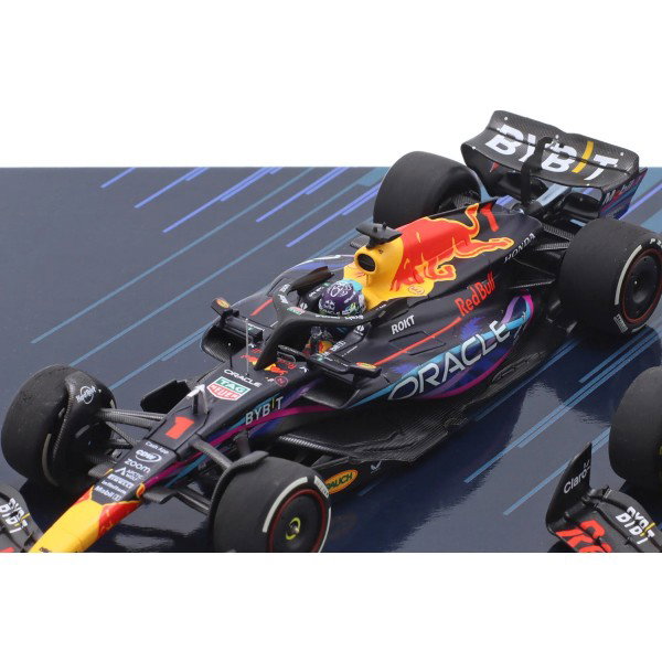 Red Bull Racing Verstappen Sieger Miami, Austin, Las Vegas GP 2023 3er-Set 1:43