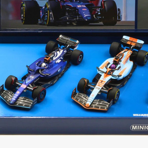 Alexander Albon Silverstone, Singapur, Austin, Las Vegas GP 2023 4er-Set 1:43