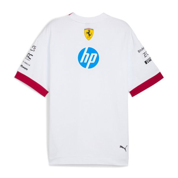 Scuderia Ferrari Drivers Maglietta Oversized bianco