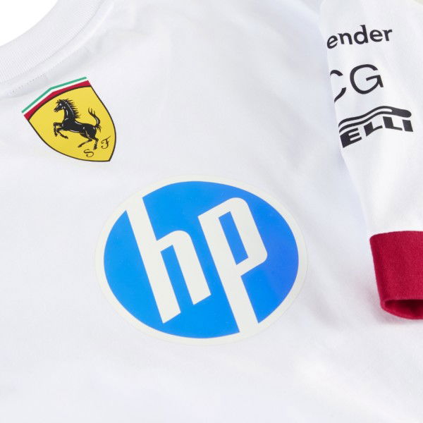 Scuderia Ferrari Drivers T-Shirt Oversized white